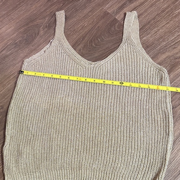 SHEIN Beige Knit Tank Top - Picture 3 of 4